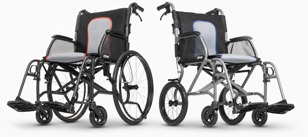AeroFly wheelchair and transport chair