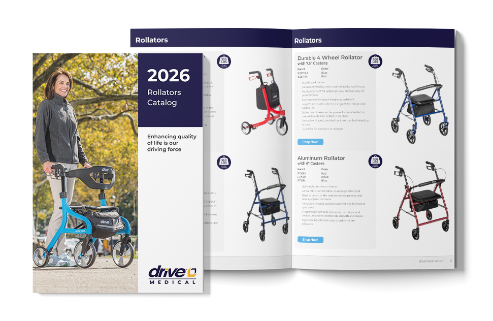 Rollator Model S.pdf Drive Medical Equipment Catalog, Products & Parts