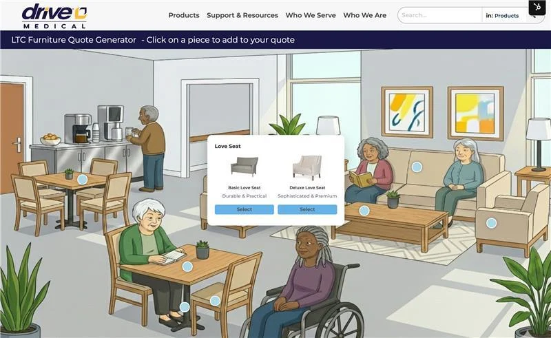 Senior Living Quote Generator preview